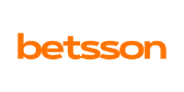 Logo de Betsson, puesto 9 entre las mejores casas de apuestas deportivas de Chile